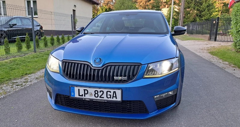 Skoda Octavia cena 55900 przebieg: 241123, rok produkcji 2014 z Pakość małe 631